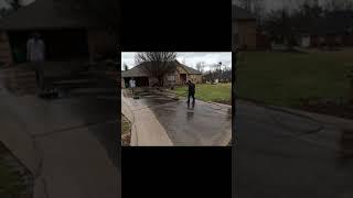 Homeowner STUNNED his driveway CHANGED COLORS