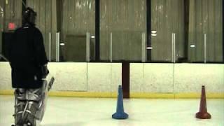 Briere's Goalie School - Using Funky Cones 2010