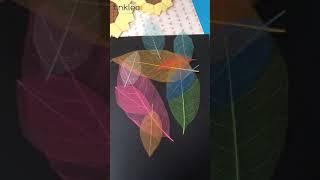 How to Make Leaf Vein Bookmark