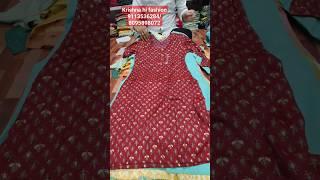 avaasa brand kurtis wholesale || chickpet Bangalore shopping 