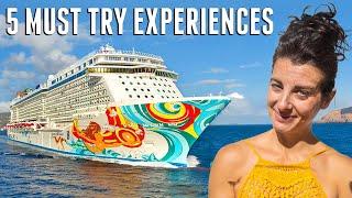 5 Must Try Experiences from Norwegian Getaway | Griff & Alyssa