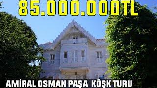 Boğaz Manzaralı 85.000.000 TL'lik Köşk Turu I Türkan Hanımın Konağı / Dizi Evi Turu