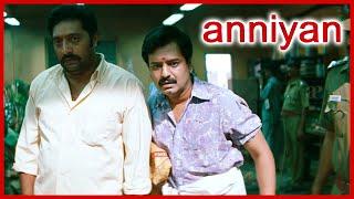 Anniyan Tamil Movie | Anniyan kills Prakash Raj's Brother | Vikram | Sadha | Vivek | Prakash Raj