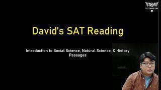 베테랑스 DAVID T  How to Approach Science Passages 과학 지문 접근법
