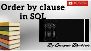 Order By Clause in SQL