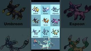 Fusing EVERY Eeveelution with every Eeveelution