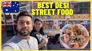 EATING INDIAN STREET FOOD IN AUSTRALIA