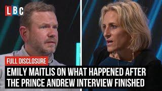 Emily Maitlis reveals what happened immediately after the Prince Andrew interview | LBC