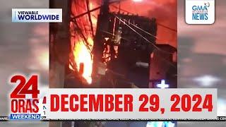 24 Oras Weekend Express: December 29, 2024 [HD]