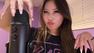  catch up w me feat. BLUE YETI [asmr tapping, scratching, whispering]