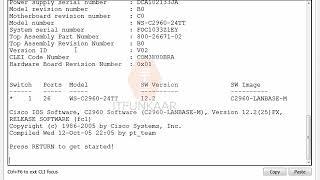 How to configure username and password on CISCO switch/Router