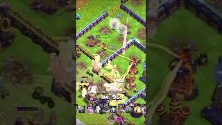 Queen attack Clash of clans Youtube shorts video