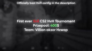 Winning the first 400$ CS2 3v3 HvH Tournament ft. Neverlose.cc