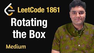 Rotating the Box - Leetcode 1861 - Python