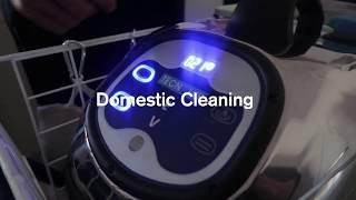 Domestic Cleaning Solutions with Compact Digital Steam Cleaner