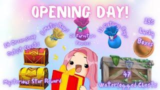 OPENING DAY!!! I CAN'T WAIT ANY LONGER! 185 Boxes & Chests Opening | Palia | DDV | LIVE