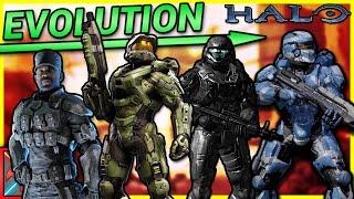 Die EVOLUTION der SPARTAN SUPERSOLDATEN des UNSC - HALO SPARTANS erklärt