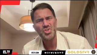 'YOU ARE F**** DELUDED' - EDDIE HEARN FUMES! / AJ 2-FIGHT DEAL, FURY, ALLEN-WILDER, EUBANK JR v BENN
