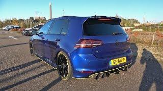 480HP Stage 3 Volkswagen Golf 7 R with LOUD Custom Exhaust!