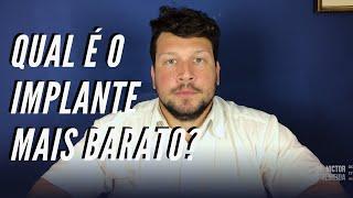 Qual é o implante dentário mais barato? | Dr. Victor Hugo Almeida