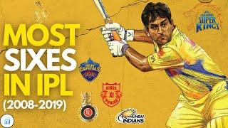 Most Sixes In IPL History (2008 - 2019)