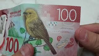 NZD 100 New Zealand Currency Note 2018