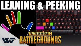 GUIDE: How to fluently LEAN & PEEK (Using Q and E) in PUBG +Keyboard Cam