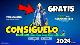 *GRATIS* COMO CONSEGUIR LA SKIN KYRA CAMPEONA e INFINIDAD CÓSMICA EN FORTNITE! COPA DE LA FNCS!