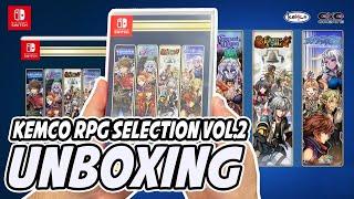 KEMCO RPG Selection Vol.2 (Nintendo Switch) Unboxing