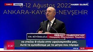 Τσαβούσογλου: Εμποδίσαμε ελληνικά και κυπριακά πλοία να μπουν στην υφαλοκρηπίδα μας