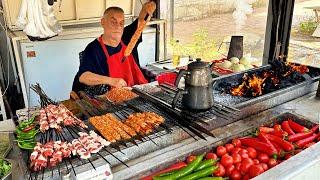 Kebab Kingdom of Husband and Wife! - Turkish Street Food Compilation