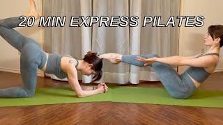 20 min Express Pilates for dancers | intermediate, quick strength training for ballet dancers