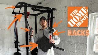 Home Depot Home Gym Hacks