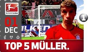 Thomas Müller - Bayern’s resident joker! - Bundesliga 2016 Advent Calendar 1