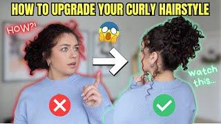 Upgrade Your Curly Updos: 5 Easy Hairstyle Ideas