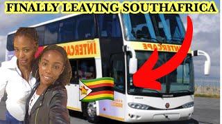 IT'S SO HARD TO SAY GOODBYE| ZIMBABWEAN LIVING IN SOUTH AFRICA FINALLY GOING BACK TO ZIMBABWE BY BUS