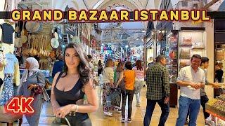 GRAND BAZAAR ISTANBUL| WALKING TOUR 4K ON THE GRAND BAZAAR ISTANBUL