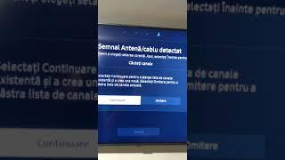 Resetare/instalare totală tv samsung tv seria 7...