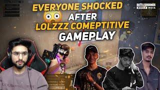 Zgod , Clutchgod & shadow Shocked after LoLzZz competitive gameplay  | LoLzZz gaming |