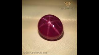 Burma Natural Unheated Star Ruby