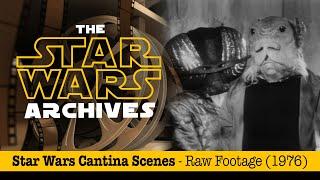 Star Wars Cantina Scenes - Raw Footage (1976)