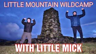 LITTLE MOUNTAIN WILDCAMP WITH LITTLE MICK / Hallin Fell, The Lake District