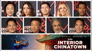 Interior Chinatown cast interviews with Jimmy O. Yang, Ronny Chieng, Chloe Bennet, Taika Waititi