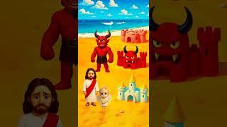 Дьявол разрушил дом Иисуса! Это несправедливо…  #иисус #библейскаявикторина #иисусхристос