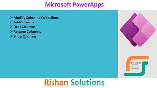 Modify Columns in the Collections in PowerApps