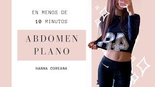 ¡ABDOMEN PLANO EN MENOS DE 10 MINUTOS!