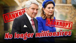 Why were Kate Middleton's parents on the verge of bankruptcy?