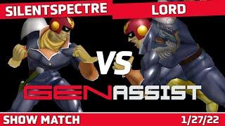 Silentspectre (Falcon) VS Lord (Falcon) - FT5 Showmatch - GenAssist Day 1