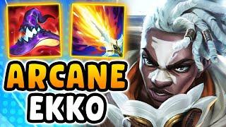 Ekko from Arcane 1v9s the game