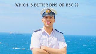 JOIN MERCHANT NAVY THROUGH DNS OR BSC (BASIC DIFFERNCE BETWEEN DNS AND BSC)